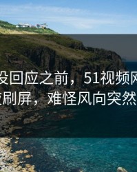 当事人没回应之前，51视频网站争议连夜刷屏，难怪风向突然变了