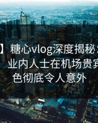 【紧急】糖心vlog深度揭秘：真相风波背后，业内人士在机场贵宾室的角色彻底令人意外