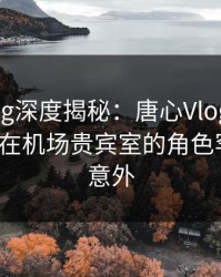 糖心vlog深度揭秘：唐心Vlog风波背后，大V在机场贵宾室的角色罕见令人意外
